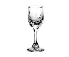 Lot de aljulia 5797Â Liqueur en Verre en Cristal 45Â ML Lot de 6