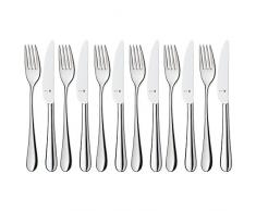 WMF Merit / 1140566340 Couverts à dessert/petit-déjeuner Cromargan Protect® 12 pièces