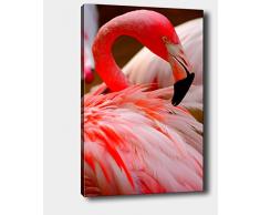 Bonamaison Peinture sur toile, multicolore, 70 x 100 cm - ConÃ§u et fabriquÃ© en Turquie