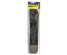 A & W Office Supplies A & W Fournitures de Bureau en métal 3 Trous Papier Punch-Black