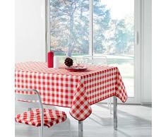 douceur dintÃ©rieur nappe carree 180x180cm vichy rouge