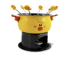 Home Duck Service Ã Fondue, Bois/MÃ©tal, Noir, 11 PiÃ¨ces