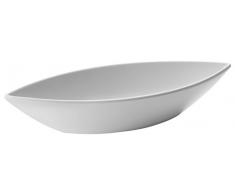 LACOR de Plat Ovale MÃ©lamine Classique 32 x 12 x 6 cm Blanc