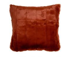 Madura Housse de Coussin NEBRASKA Orange Brique 40 x 40 cm