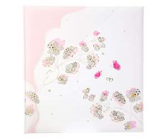 Goldbuch 08 387 Album Photo de Mariage Motif Fleurs de Cerisier et tournowsky 60 Pages Blanches et Feuilles de pergamine