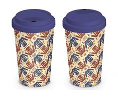 Wizarding World MGT25041 Harry Potter (Jumper Pattern) tasse de voyage Multicolore Coloured