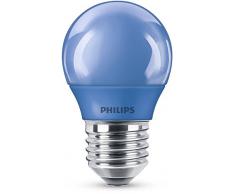 Philips lampe Ã LED, E27, Party Ã©clairage, idÃ©al pour la fÃªte, gouttes, Plastique, bleu, E27, 3.1 wattsW