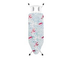 Brabantia - 118449 - Table Ã repasser C, 124 x 45cm, repose-fer vapeur solide, Botanical