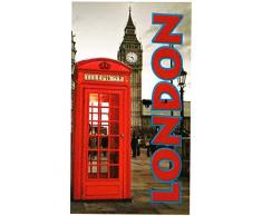 Miracle Home Drap de Plage en Microfibre Multicolore 75 x 145 cm