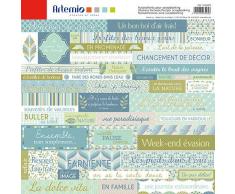 Artemio 11004505 Stickers, Papier, Multicolore, 9,9 x 2 x 12 cm