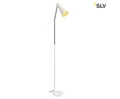 SLV Phelia Lampadaire E27Â aluminium/acier, blanc, 24Â x 20Â x 172Â cm
