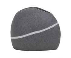 MSV 141542 Zen Porte Brosses Ã Dents Gris 6 x 10,6 cm