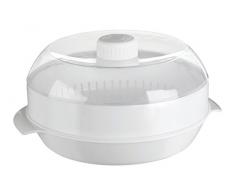 Premier Housewares cuiseur Vapeur pour Micro-Ondes, Blanc