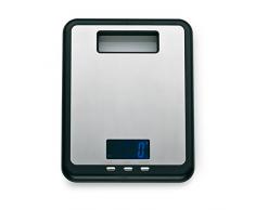 Kela 11545 balance de cuisine digitale, 17 x 22 cm, inox, noir, Primus