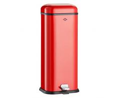 WESCO 132312-02 Superboy Poubelle 20 L MÃ©tal Rouge 9 x 12 x 16 cm