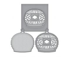 Spellbinders Lites forme de Cage à Oiseaux Pour Une Découpe, or