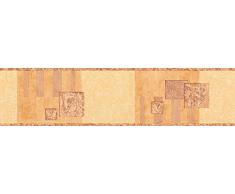 A.S. Création Frise murale autocollant Stick Ups brun orange 5,00 m x 0,13 m 900647