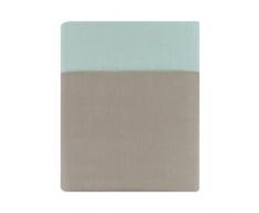 Essix - Housse de couette Cottage Lin Menthe 200 x 200 cm