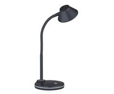 Reality Leuchten R52191187 Lampe de table, Plastique, 3.2 W, Noir