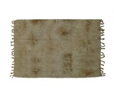 Soleil dOcre 402014 Tie and Dye Fouta Coton Taupe 180 x 140 cm