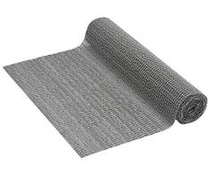 Venilia Anthracite sous-Couche Venigrip tiroir, Coffre, Tapis Universel antidérapant, 30 x 150 cm, 54164