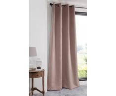 Lovely Casa Notte Rideau OCCULTANT 140X280 CM, Polyester, Poudre