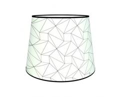 Abat-jours 7111307184591 Conique Octave Lampadaire, Tissus/PVC, Multicolore