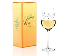 RITZENHOFF 3010024Â Verre Ã vin Blanc, Verre, Multicolore, 7,9Â x 7,9Â x 22,5Â cm