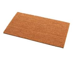 Addis Paillasson Helmsley trÃ¨s Absorbant - 100Â % Fibre de Coco Naturelle avec endos en PVC -Â 70Â x 40Â cmÂ -Â Naturel