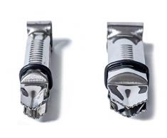 Silikomart 73.408.99.0001 Wonder Crimper Pince à Pâte 08 pour Décoration de Gâteaux Irrégulier Close V Acier Inox