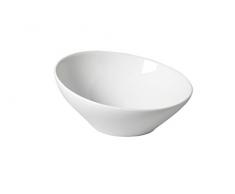 COSY & TRENDY Anthony 644848 Saladier en porcelaine-Blanc-D24XH11CM