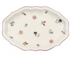 Villeroy & Boch Petite Fleur Coupelle Ã accompagnements, 24cm, Porcelaine Premium, Blanc/Multicolore