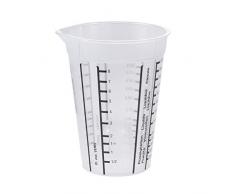 keeeper Verre Doseur pour Petites QuantitÃ©s, Graduation Pratique, 250 ml, Mario, Transparent/Noir