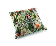 Versa Coussin, Polyester, Multicolore, 45x15x45 cm