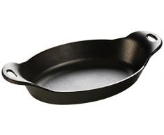 Lodge Plat de Service Oval en Fonte traitÃ© thermiquement et prÃ©-assaisonnÃ© 1,06 l