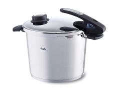Fissler Vitavit Comfort / Autocuiseur En Acier Inoxydable (10 Litres, à 26 Cm), 2 Niveaux de Cuisson, Empilable, Adapté à LInduction