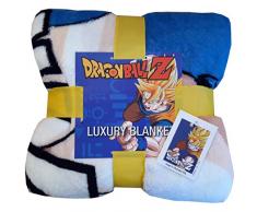 Dragon Ball Z Plaid Polaire en Polyester Multicolore 100 x 150 cm