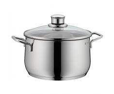 WMF Diadem Plus Faitout haut avec couvercle Acier inoxydable 18/10 20 cm