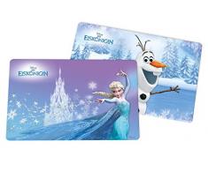 Disney Frozen 15519Â Set de Table, Lot de 2, Plastique, Multicolore, 29Â x 43Â x 0,2Â cm