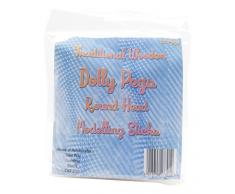 Moule Master Dolly TÃªte Ronde Pinces Ã Linge, en Bois, Brun, Lot de 24