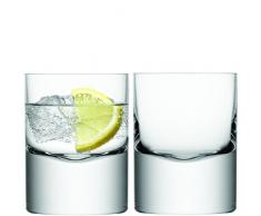 LSA International Boris - Verres Ã whisky - Transparent - 260 ml - Lot de 2