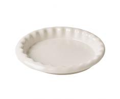 Villeroy & Boch Clever Baking Moule à tarte, 31 cm, Porcelaine Premium, Blanc