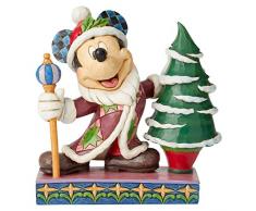 Enesco 6002831 Figurine Mickey, RÃ©sine, Vert/Violet/Bleu, 19