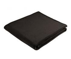 biederlack Thermosoft Couette Coton Mélangé Noir Lit 2 Places 200 x 150 cm