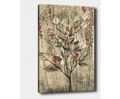 Bonamaison Peinture sur toile, multicolore, 30 x 40 cm - ConÃ§u et fabriquÃ© en Turquie