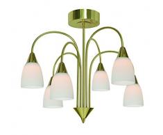 Wofi 9453.06.32.0000 Casa Suspension LED Laiton Mat 5 W