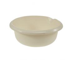 keeeper Bol Mélangeur Universel avec Bec Verseur, Rond, 3,5 l, à 28 cm, Björk, Crème