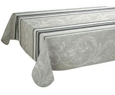 Le linge de Jules Nappe Anti-Taches Arabesque - Taille : Rectangle 150x200 cm