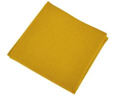 Vent Du Sud Lot 12 Serviettes de Table Yuco Curry, Coton, 45 x 45 cm
