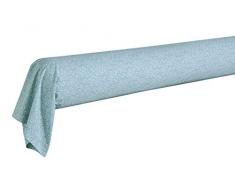 Blanc des Vosges Taie de traversin Panoramique Aqua 90 x 190 cm - Percale 100% Coton 80fils/cm²